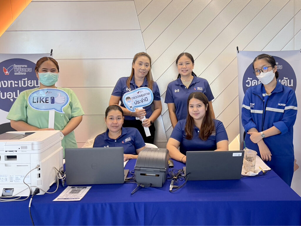 โรงพยาบาลวิชัยเวช แยกไฟฉาย ตอกย้ำพันธกิจเพื่อสังคม สร้างเสริมสุขภาพชุมชนใกล้เคียง ณ คอนโดลุมพินี วิลล์ จรัญ-ไฟฉาย